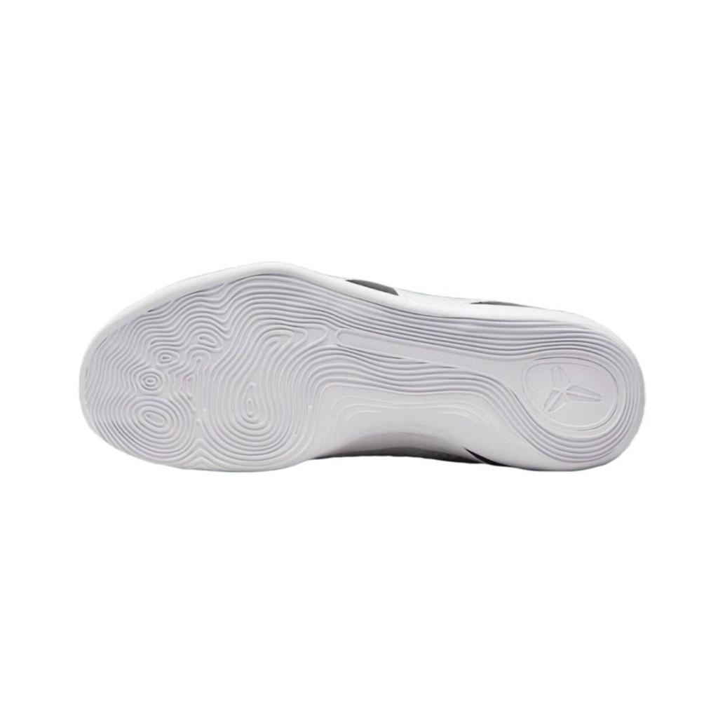 Nike Kobe 9 Cushioning Slip Resistant Abrasion Resistant Low top Basketball Shoes Unisex Gray FZ7334-100(Team147-)