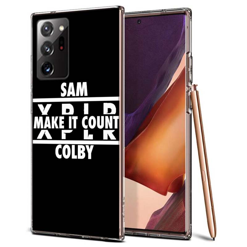 Sam and Colby XPLR Phone Case for Samsung A55 A35 A25 A15 A07 A05S A16 A17 A26 A36 A37 A56 A57 Galaxy Note 20 10 A50S A71 A51 A3
