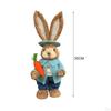 Figurine Bunny Statue Animal Sculpture for Garden Office Party Decoration