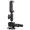 Aluminum Action Camera Holder 3" Vacuum Base Supports 20KG Weight For Car Glass Flat Surfaces