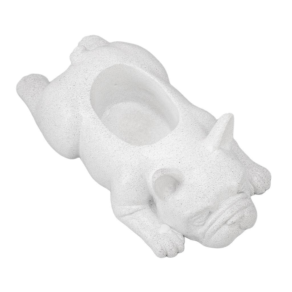 Resin Succulent Planter Pots Dog Flowerpot Office Desktop Ornament For Decorating Your Table