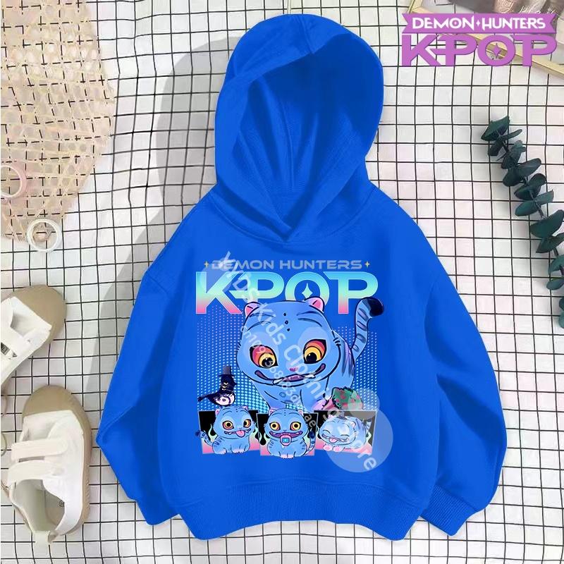 Kleinkind Mädchen Kleidung KPop Dämonenjäger Hoodie Mädchen Mode Lässiges Sweatshirt Film Neu Kinder K-Pop Dämonenjäger Kapuzenoberteile