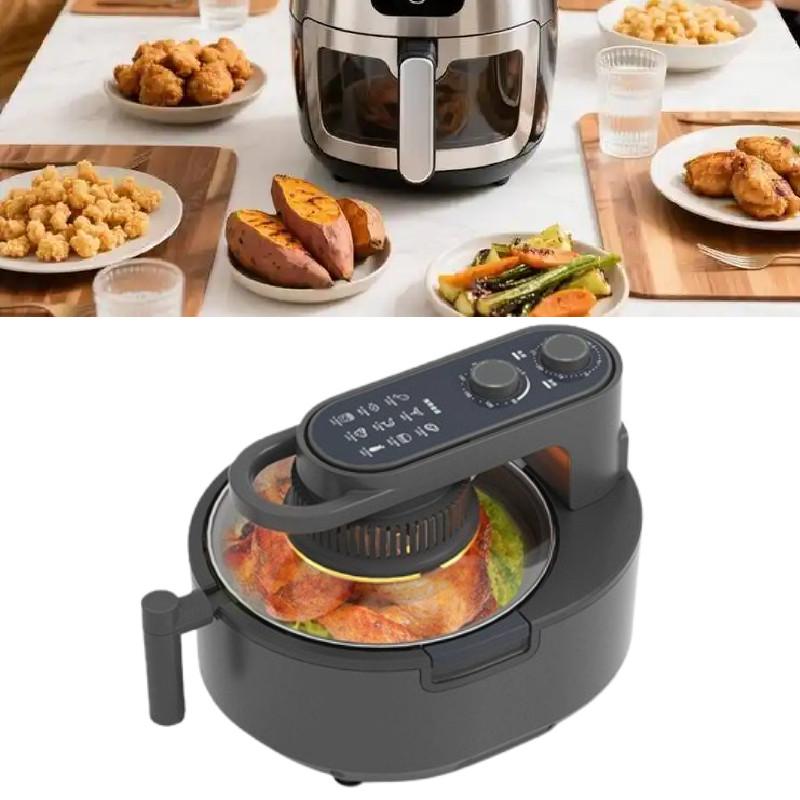 Air Household 10l Fryer With Rotary Control Fast Air Cooking For Dinner Family