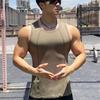 Herren Slim Fit Schnelltrocknendes Tanktop für Radfahren & Laufen