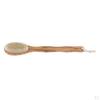 Back Brush Massage Wooden Body Shower with Long Handle for