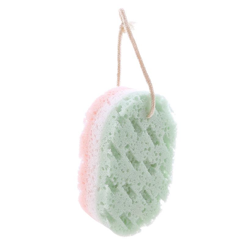 1-5PCS Soft Shower Sponge Ball Gentle Body Exfoliator Massage Cleansing Brush Scrubber Skin Care Tool For Bathroom Daily Use