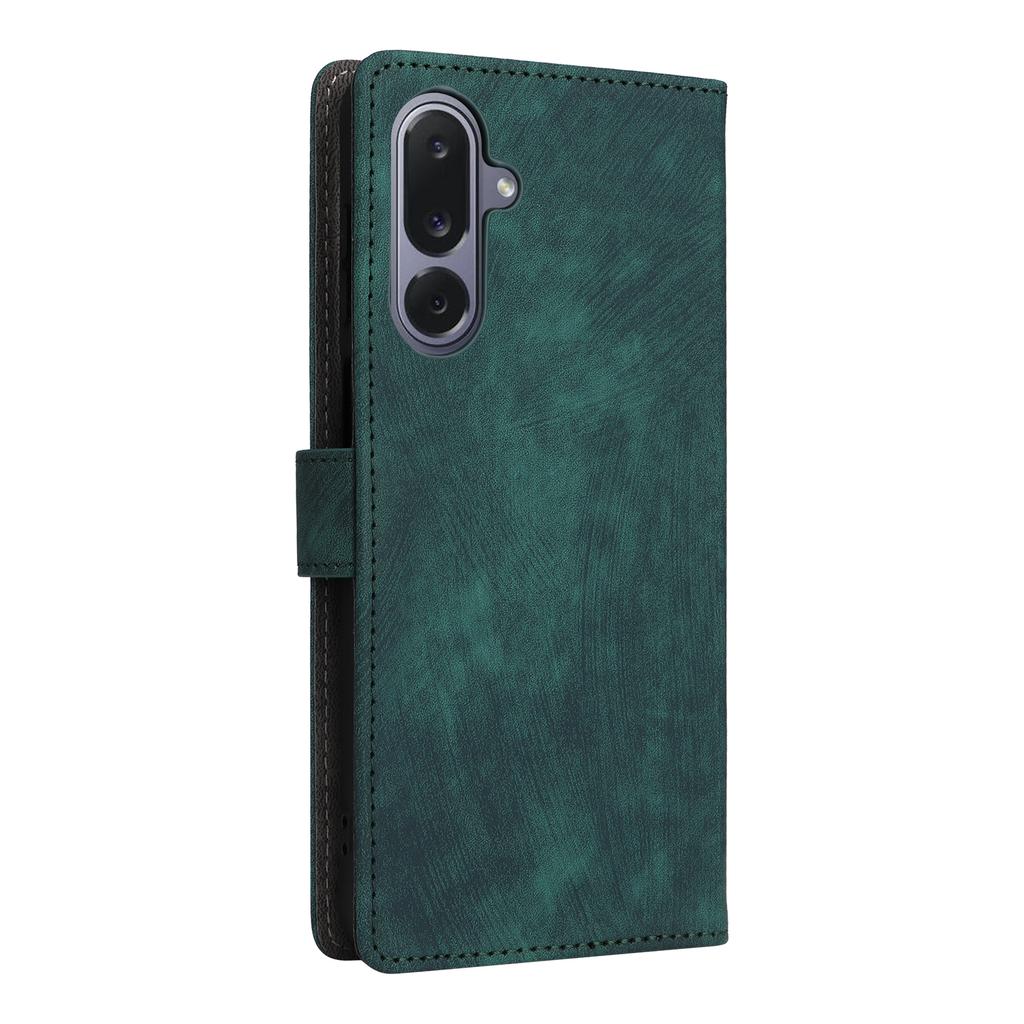 For Samsung Galaxy M36 5G Case Wallet RFID Blocking PU Leather Phone Cover Stand with Strap
