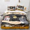 Anime Tokyo Revengers Ryuguuji Ken Sano Manjiro Set Biancheria da Letto Stampa Con Federa Copripiumino Singolo Matrimoniale Queen King Size