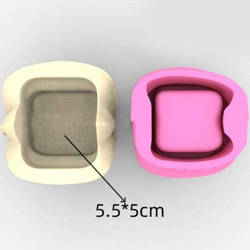 Moule en Silicone Forme de Fruit Vase Pots de Fleurs Pot à Stylo Succulente Outil de Fabrication DIY Moule de Vase en Résine Béton Décorations de Maison Outil
