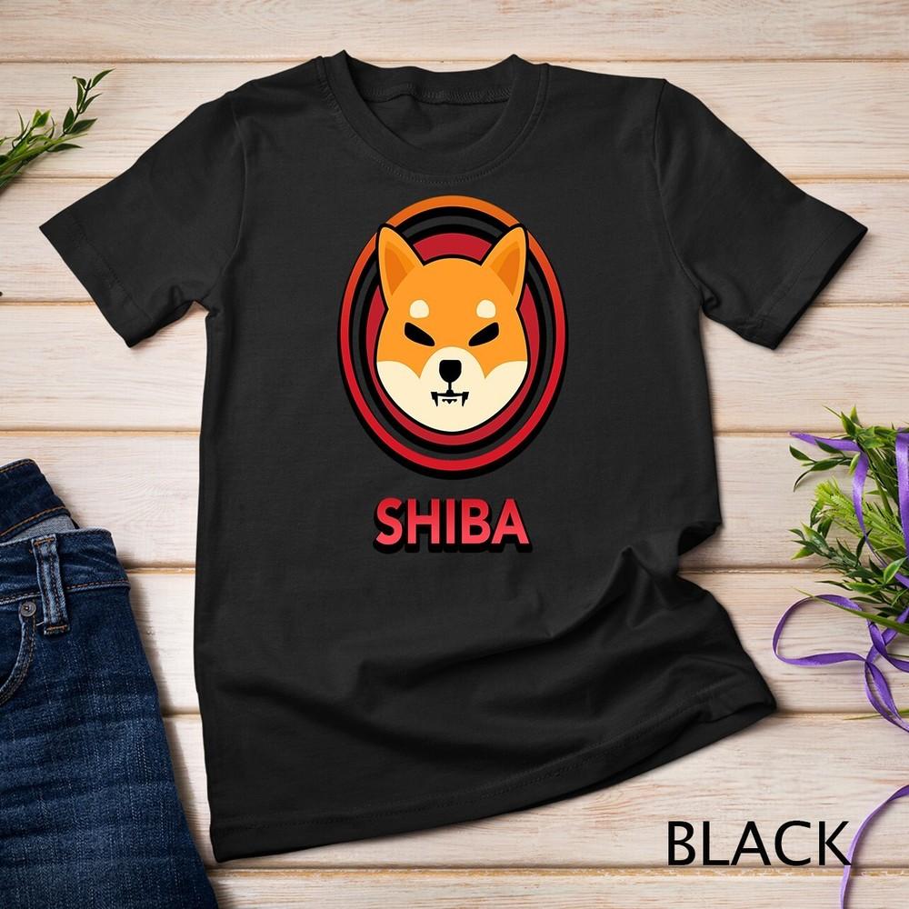 

SHIBA TOKEN Shiba Inu Crypto SHIB Coin ShibaSwap Dogecoin Unisex T-shirt 4XL