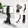 Aluminum Foldable Rotating Travel Phone Holder for Desk and Transportation