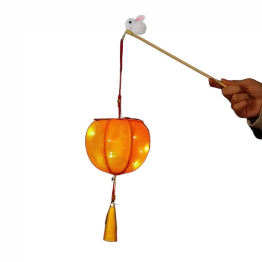 

Pear Shape Small Persimmon Lantern Tassel DIY Lantern Making Kit Festival Lamp Persimmon