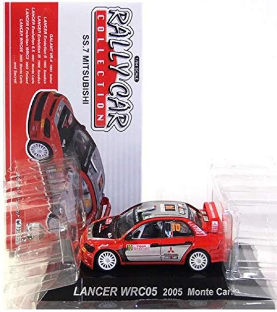 

Колекція ралійних автомобілів Mitsubishi Частина 2 Lancer Evolution WRC05 Монте Окремий екземпляр [6] CM s 1/64 SS.7 (2005 Карло)