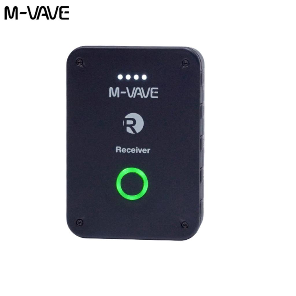 M-VAVE WP-9 Wireless In-Ear Monitor System | Ultra-Low Latency 4.5ms | 2.4G Rechargeable, Mono/Stereo & Ultra-Low Latency for Live/Studio/Band