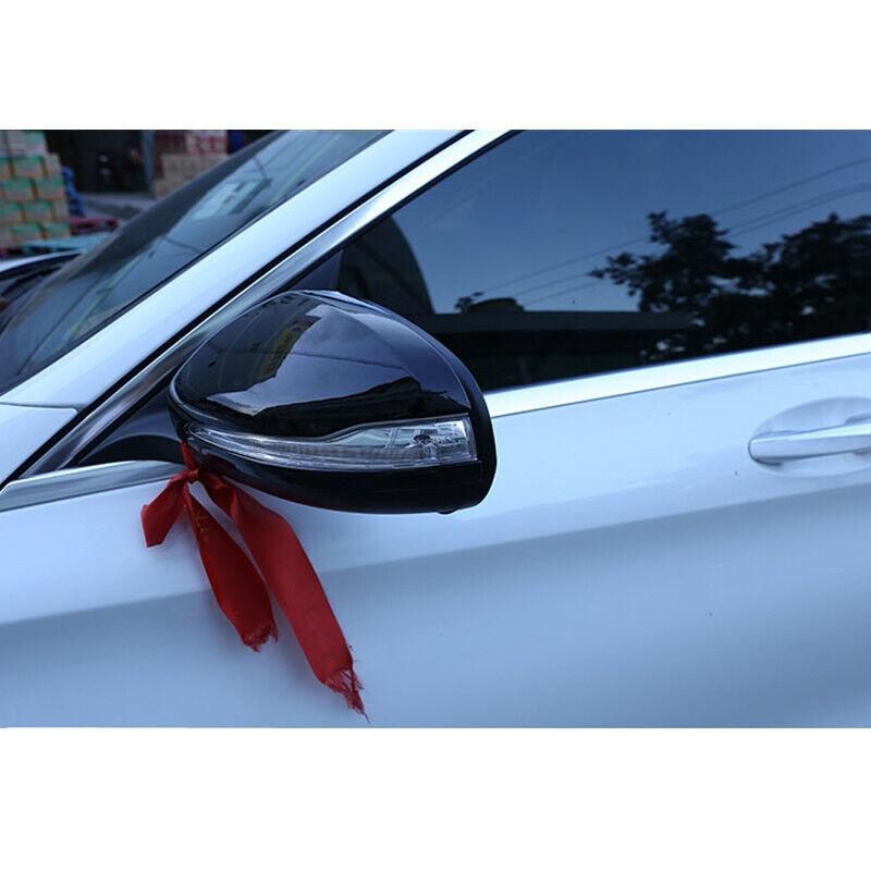 For Mercedes-Benz E GLC S C Class W205 W213 X253 W222 W238 LHD Car Rearview Side Mirror Cover Wing Cap Exterior Rear View Trim