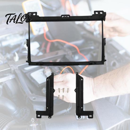 Montážní držák navigačního systému 9palcový panel pro autorádio pro Toyota 2009 Prado 120, Panel pro instalaci autorádia na míru s držáky