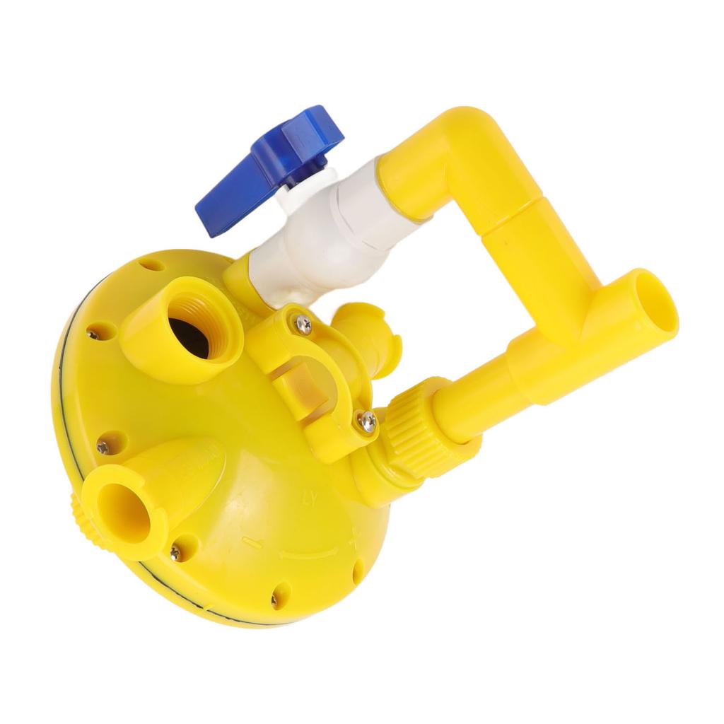 2 Way Recoil Pressure Regulator Automatic Increasing Reducing Valve for Chicken Duck Rabbit G3 4in