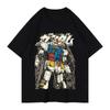 Gundam Mobile Suit Gundam Tshirt The Original Retro Anime Unisex Printed Summer Pure Cotton Shortsleeved Shirt Anime Figure