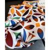 Damen S Geometrisch Bedruckter Seidenähnlicher Quadratischer Schal Für Den Sommer
