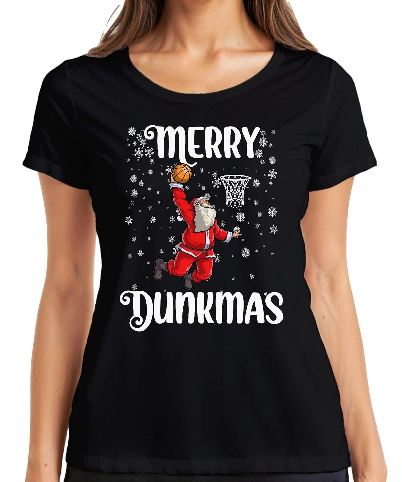 Merry Dunkmas Santa Basketball - Weihnachten Weihnachtsgeschenk Christmas Damen XXXL