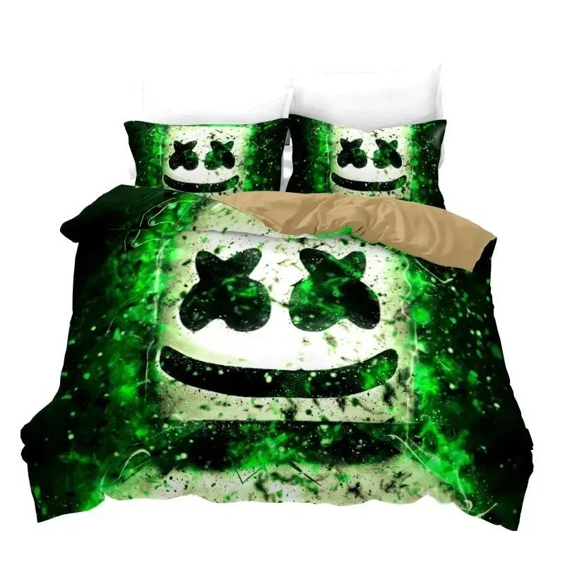 New Single-Sided Printed Series Dj Digital Printing Duvet Cover Bedding Set Comfortable Breathable Sheet Comforter Bed Set