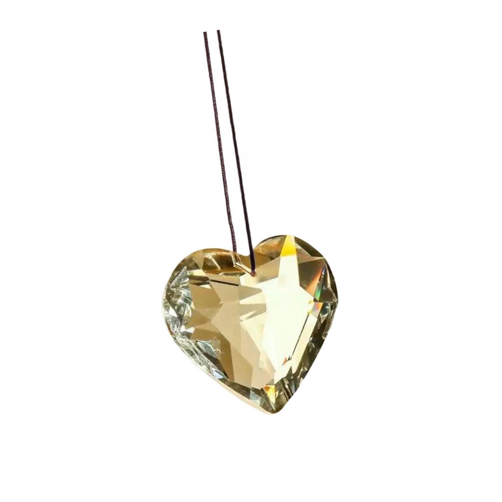 Crystal Heart Prism Ornament Sun Catcher Perfect for Adding Dreamy Rainbow Color To Wedding and Valentines Gifting Use