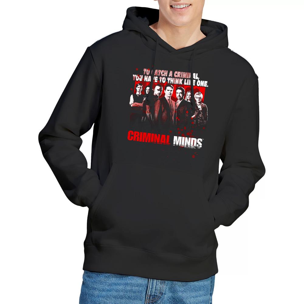 Criminal Minds Mens Think Like One Hoodie