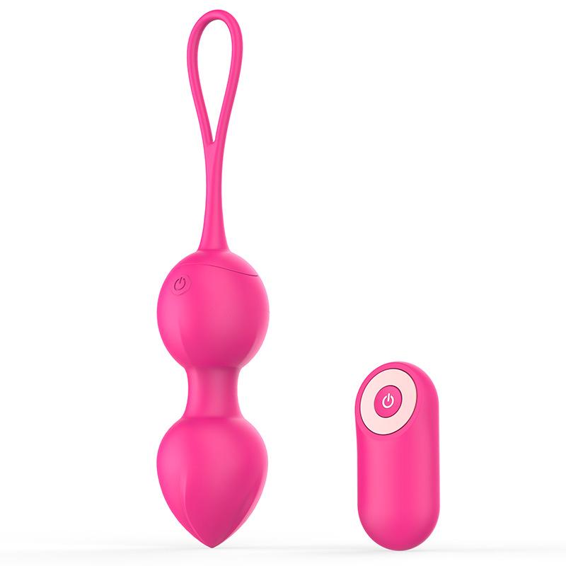 Remote Control Vibrator Vaginal Trainer Ball - Intimate Tightening Device for Adults