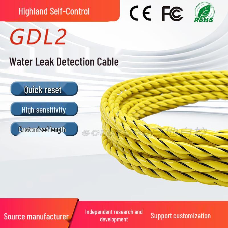High-Precision Water Leak Detection Cable for Machine Rooms
