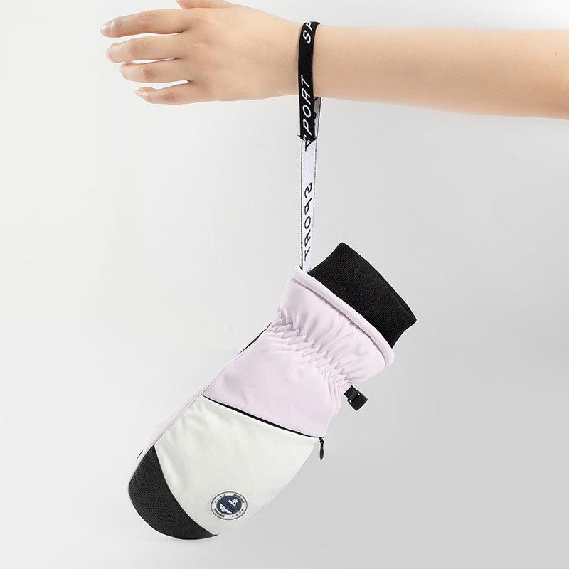 Skihandschuhe Winterradfahren kalt und warm