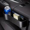 1pc Car Seat Gap Filler Organizer Storage Box, Car Seat Side Storage Box