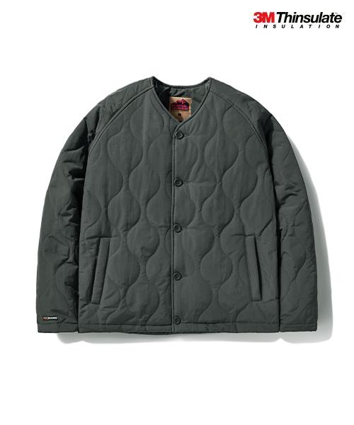 Giacca Trapuntata Leggera Imbottita Fluke 3M Thinsulate Grigio Scuro Fpj201