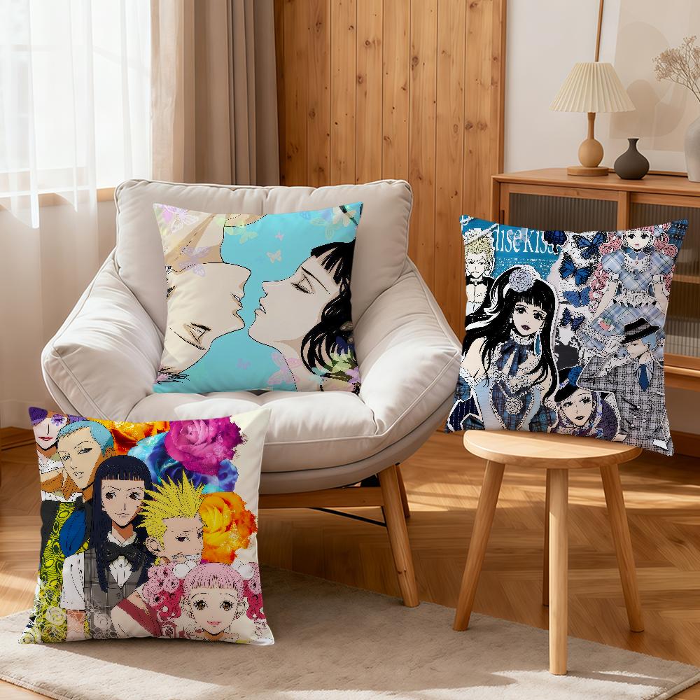 Classic Manga Anime pParadise Kiss Miwako Soft Pillowcase Sofa Home Living Room Bedside Decor Pillow Cover Gift Party Hogar