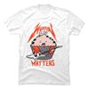 Meowtallica Rock Cat Music Print T-Shirts for Unisex and Women Fashion Funny T-Shirts Unsiex Comfortable T-Shirt for Couple
