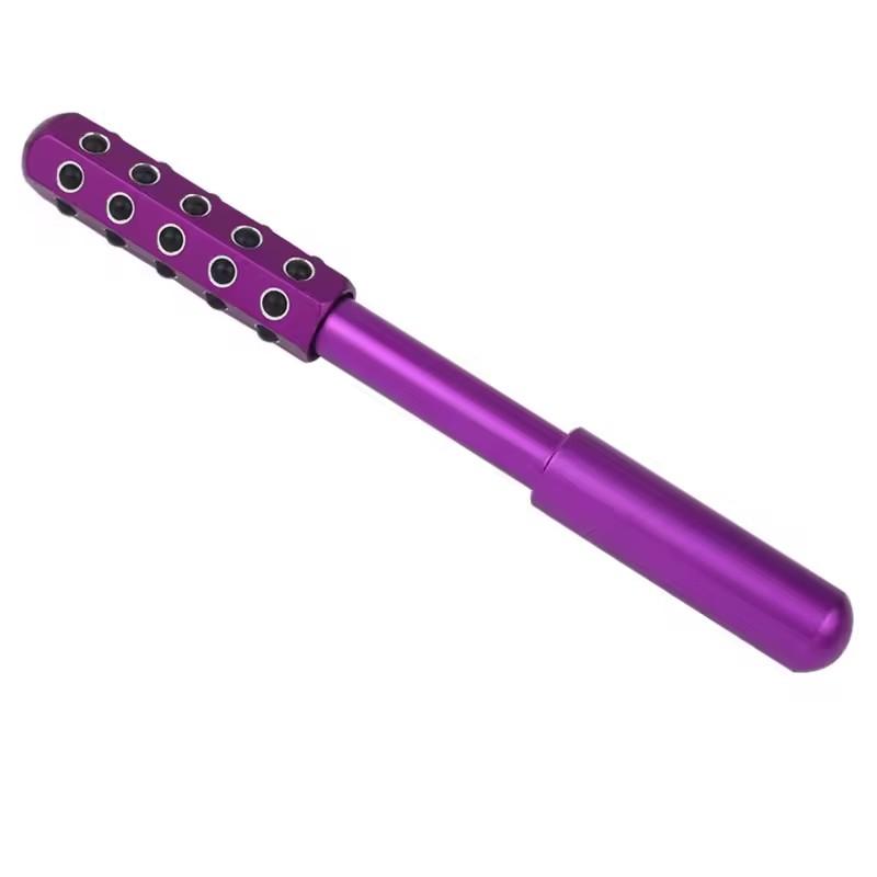 

30 Germanium Beauty Stick V Face Beauty Stick Lifting Facial Roller Massager Contour Facial Massager Germanium Particles Massage фіолетовий