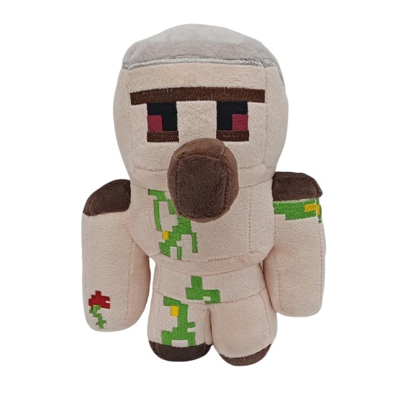 Action Figure Minecraft Creeper Peluche Zombie Seduto Peluche Volpe Panda Bambola Regalo per Bambini