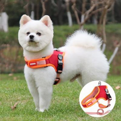 Sunpeak – ensemble de harnais de type L pour prévention des orteils de chien, prévention des luxations de la rotule, rouge