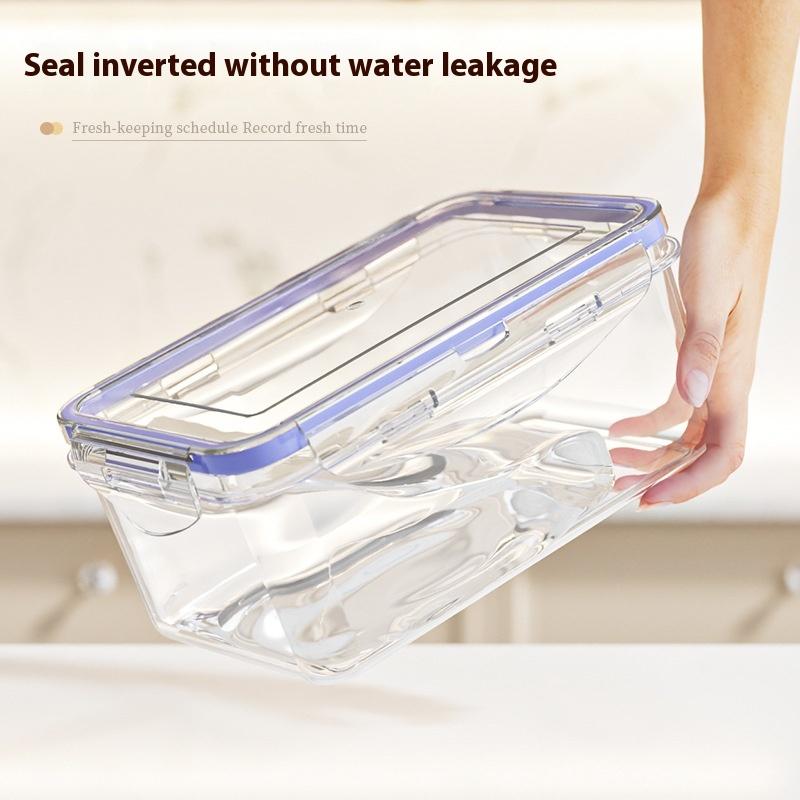 Fresh-keeping Box  for Food-grade Refrigerator Microwave Oven-heated Rectangular Fruit Vegetable Froze Meat Storage Sealed Box