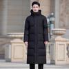 Men's Winter Mid-Length Hooded Padded Jacket