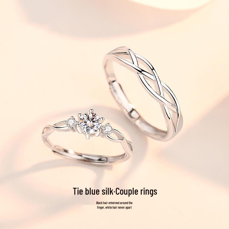 

Timeless Sterling Silver Couple Rings: Engraved Wedding Bands for Men & Women 925 Sterling Silver Women s Ring