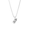 Chic Personalized Milk Bottle Pendant Necklace - Hip Hop Street Style Unisex Children's Fashion Accessory