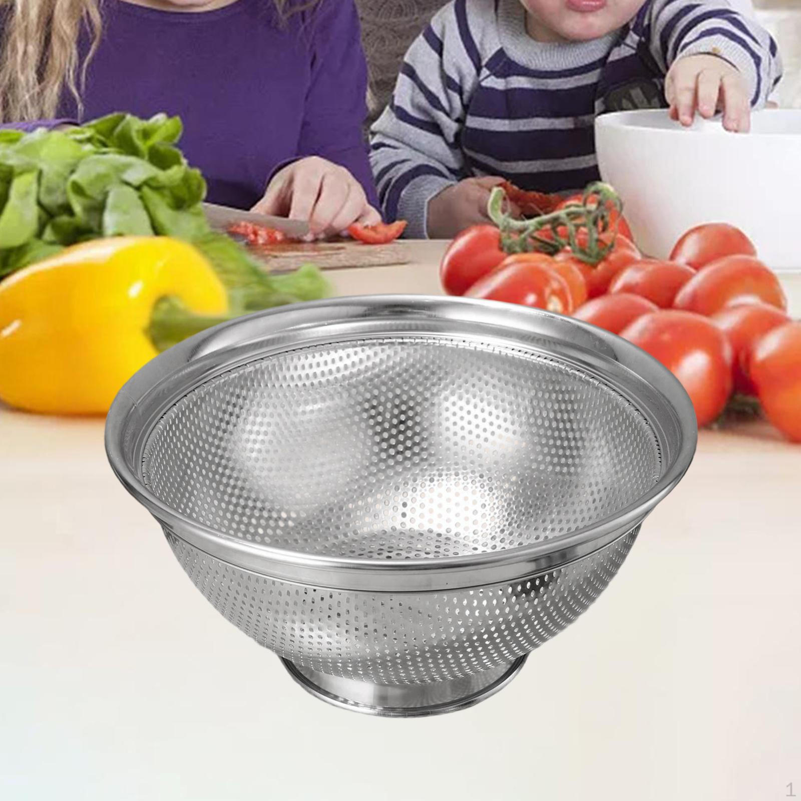 

Корзина для слива Фруктовница Практичный контейнер для овощей Большая вместимость Прочный Универсальный Кухонный Medium