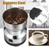 Elektrische Kaffeebohnenmühle aus Edelstahl für Zuhause und Küche, 220 V, EU/AU/UK/US