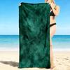 1Pc Abstract Teal Texture Beach Towel, Quick Dry, Multi-Use for Beach Pool Gym Yoga Home Travel, Christmas, Halloween, Xmas Gift M928850