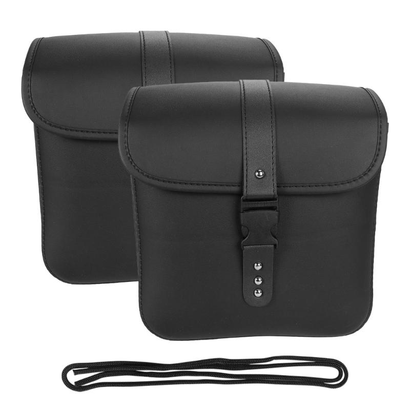 Robuste Motorrad-Seitentasche Kunstleder Ergonomische Befestigung Motorrad-Seitenbeutel für Reisende