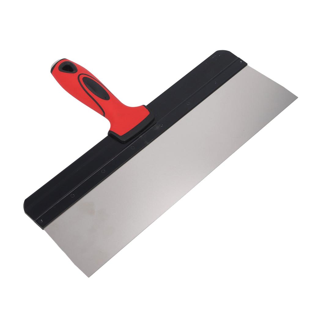 14in Stainless Steel Putty Cutter Drywall Taping Cutter with Non Slip Soft Handle for Applying and