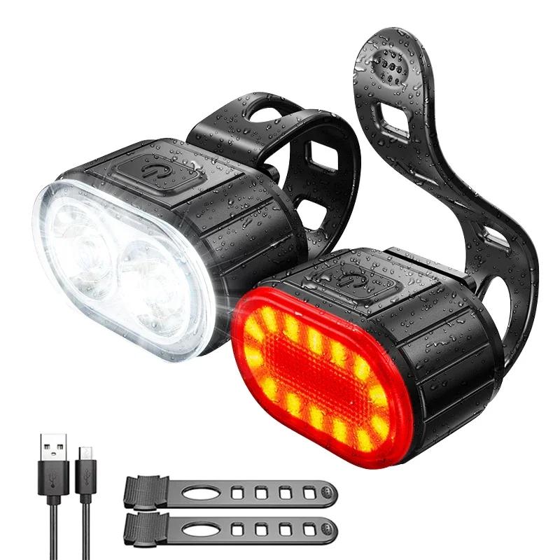 Bicycle Front Light Super Bright Bicycle Light Waterproof Bicycle Head Light 5 Level Dimmable Bike Safety Lamp for Night Riding