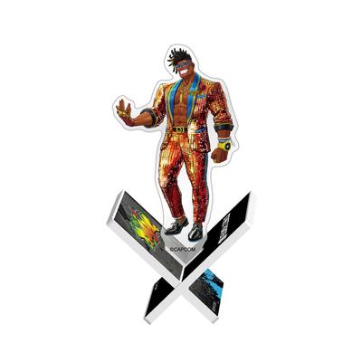 Capcom Batten Acrylic Stand Street Fighter 6 Dee Jay Outfit3 Approx. H110 X W60mm Made of Acrylic