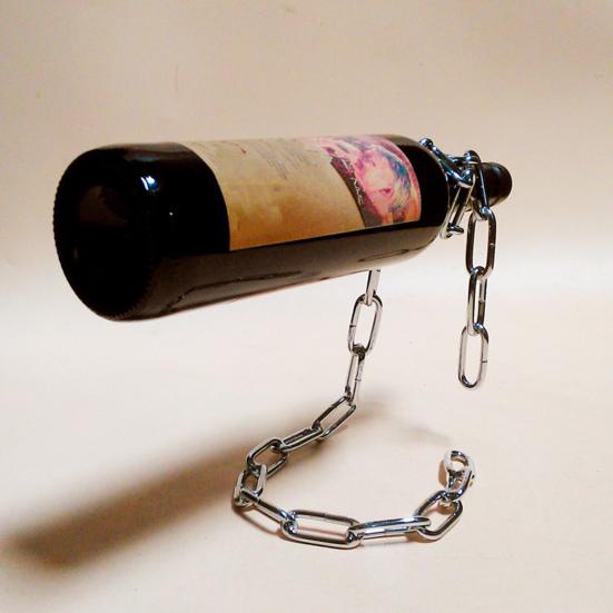 Praktický držák na víno Ohromující dekorativní žehlička s vizuálním efektem