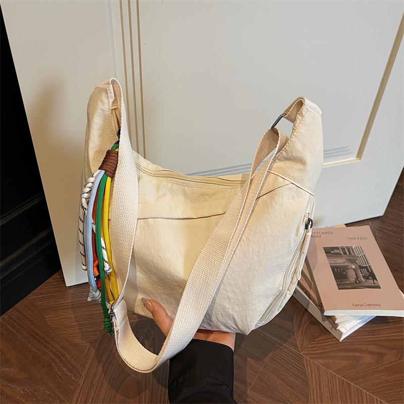 Large Capacity Commuting Crossbody Bags Casual Leisure Versatile Shoulder Bags 2026 High Quality Casual Solid Color Nyl Bags
